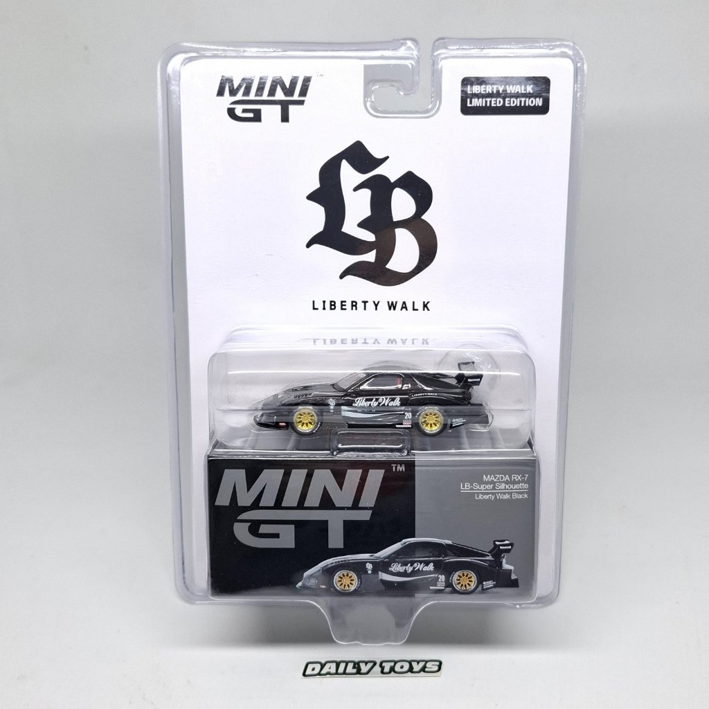 Jual Mini GT #785 Mazda RX-7 LB Super Silhouette Black LBWK Store ...