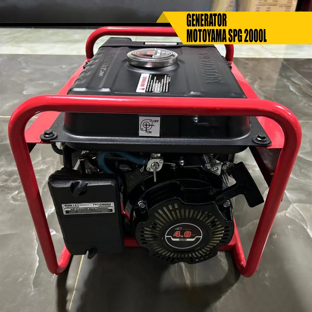 Jual MESIN GENSET / GENERATOR MOTOYAMA SPG 2000 L (AVR) - 1100 WATT ...