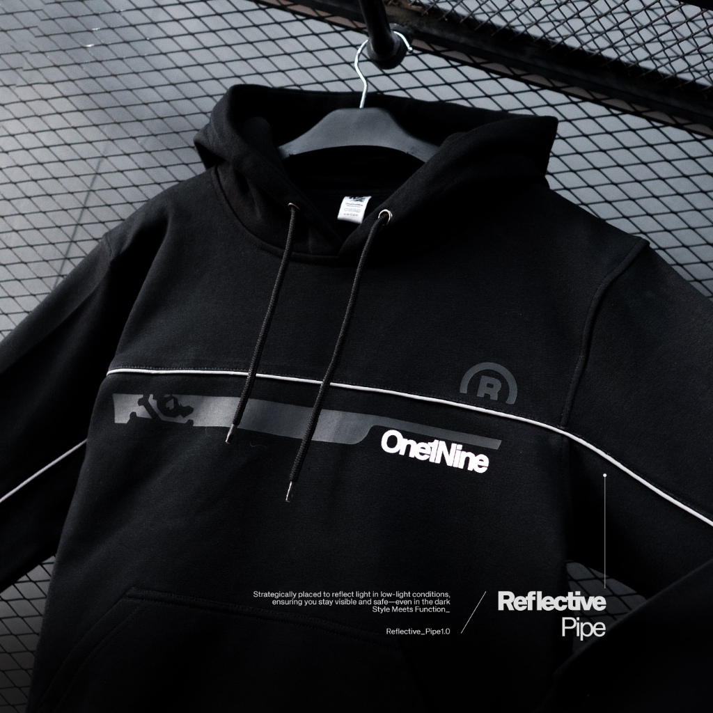 Jual Oneonenine Ksr Hoodie Light Black Series - Sweater Motor Unisex ...