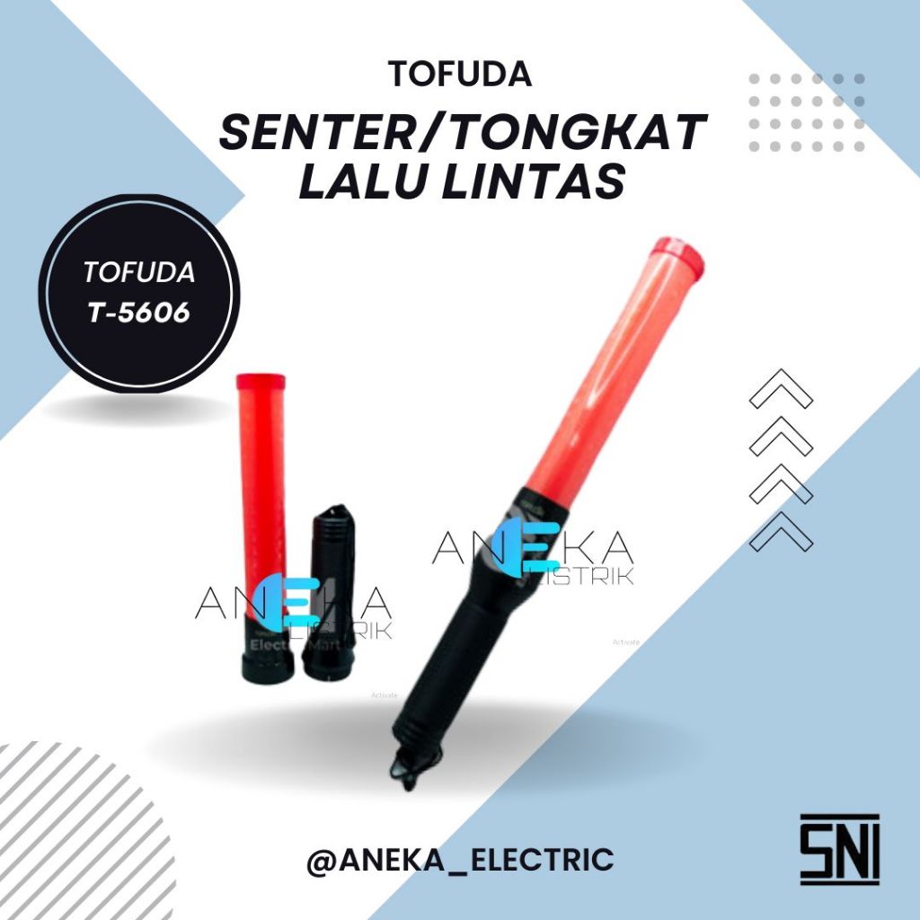 Jual Senter Parkir Tongkat Lampu Lalin Stik Jumbo Light Stick Senter ...