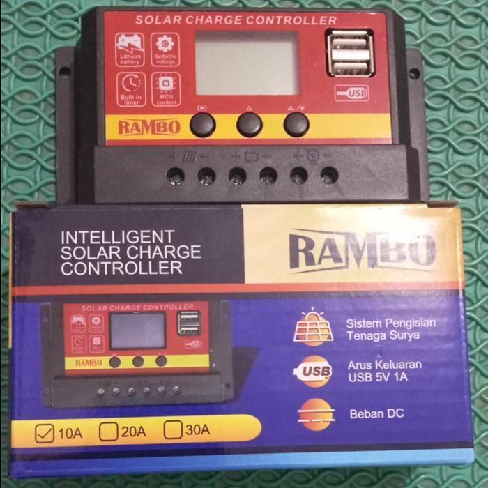 Jual solar charger controller RAMBO 30A/controller panel RAMBO 30A ...