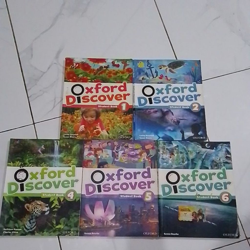 Jual OXFORD DISCOVER STUDENT BOOK 1,2, 3, 4, 5, 6 | Shopee Indonesia