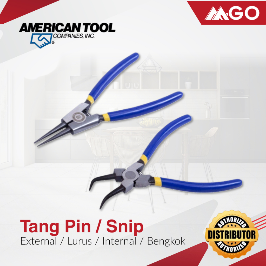 Jual Tang Snap Ring Lurus / Tang Pin American Tool | Shopee Indonesia