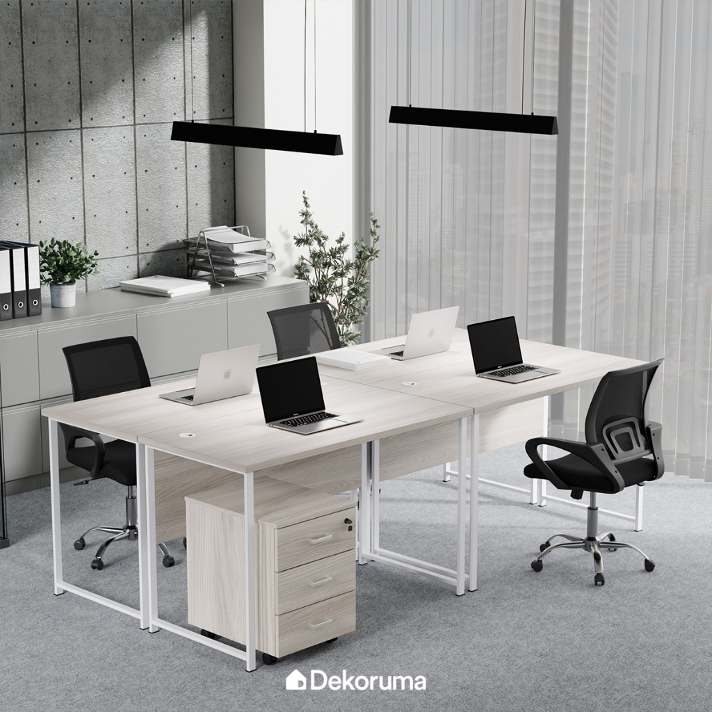 Jual Dekoruma ERGIO Meja Kerja Kantor Multifungsi / Meja Belajar ...