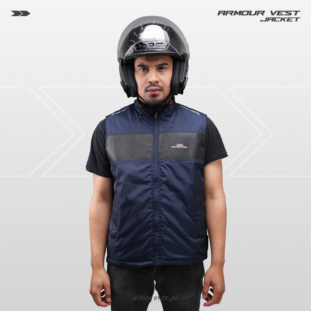 Jual Armour Vest - Rompi Motor Pria - Rapid Jacket | Shopee Indonesia