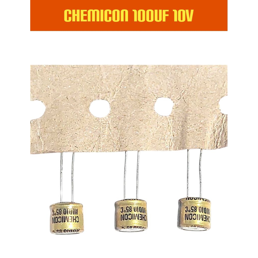Jual ELKO CHEMICON 100UF-10V ORIGINAL | Shopee Indonesia