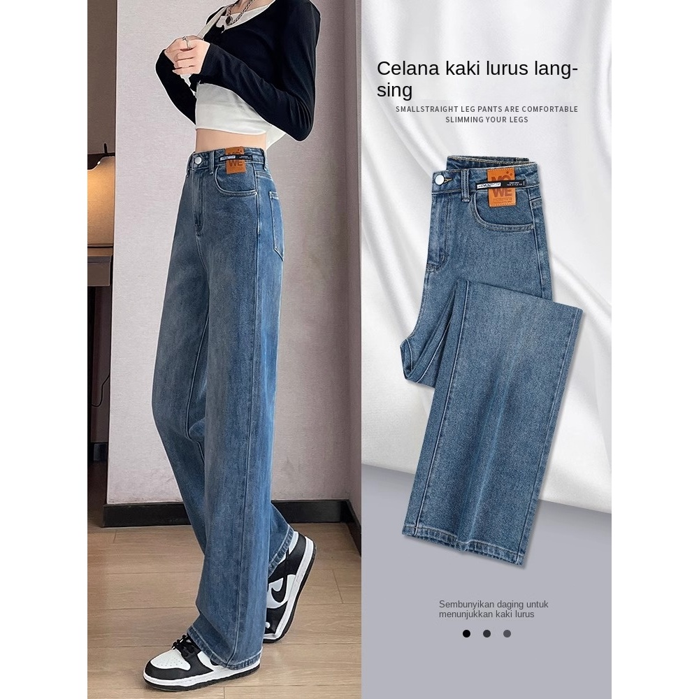 Jual Celana Jeans Wanita Klasik Bahan Premium Denim Nyaman & Tahan Lama