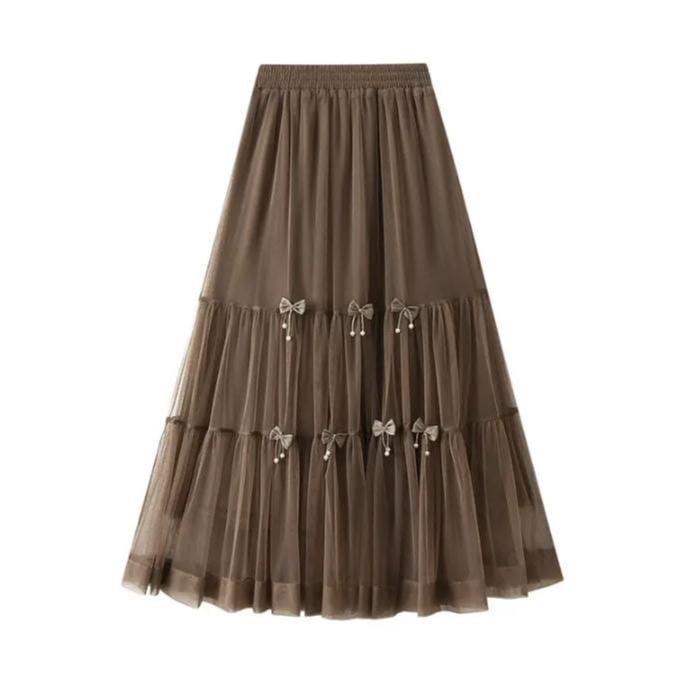 Jual Rok Skirt Tutu Panjang Korean style - Ruffle Skirt Muslimah ...
