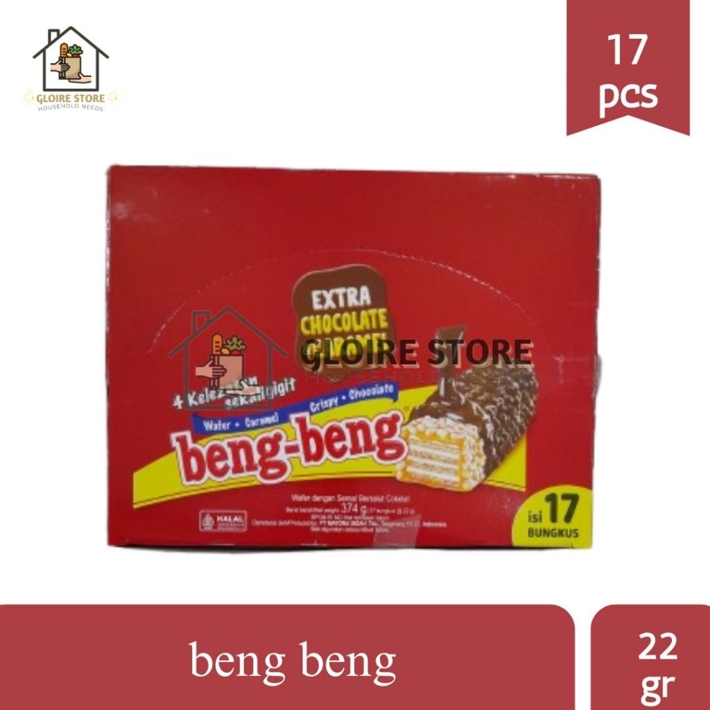 Jual Beng Beng Wafer Cokelat 1 Box Isi 17x25g (SR) | Shopee Indonesia