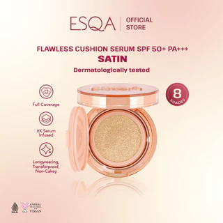 ESQA Flawless Cushion Serum SPF 50+ PA+++ - Satin