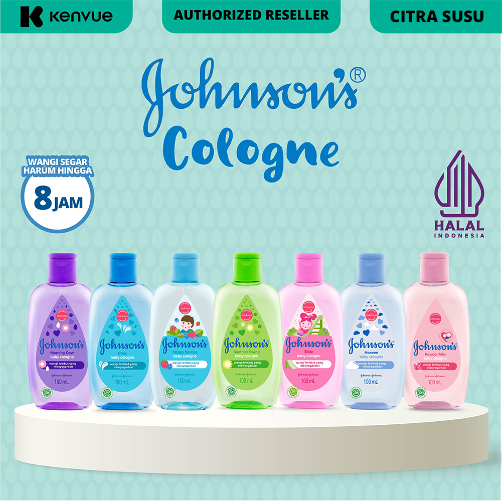 Jual Johnson’s Baby Cologne | Summer Swing | Happy Berries | Slide ...
