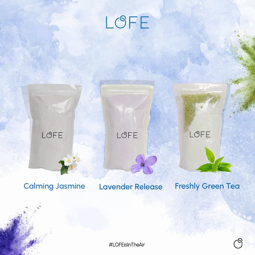Jual LOFE Bubble Bath POWDER | 50gr & 100gr l Extract Bubble BathLebih ...