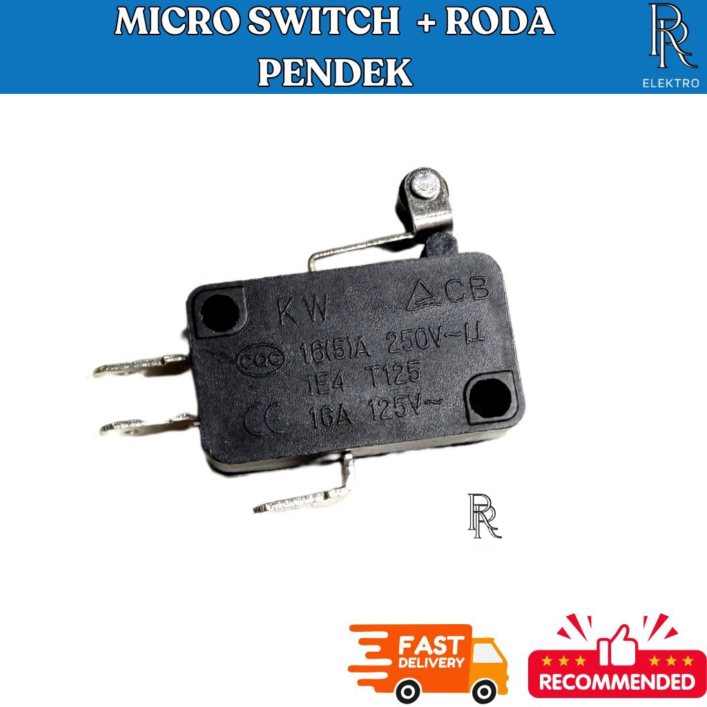 Jual micro switch microswitch rice cooker micro limit switch 3 pin roda ...