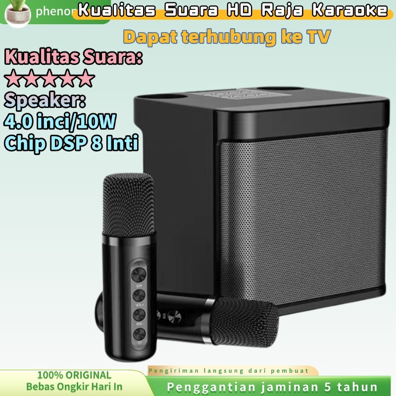 Jual (COD) Speaker bluetooth karaoke Toya ty-203 Bluetooth Speaker