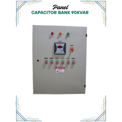 Jual Panel Capacitor Bank 90kVAr 6 Step untuk Daya 147 kVA Penghemat ...