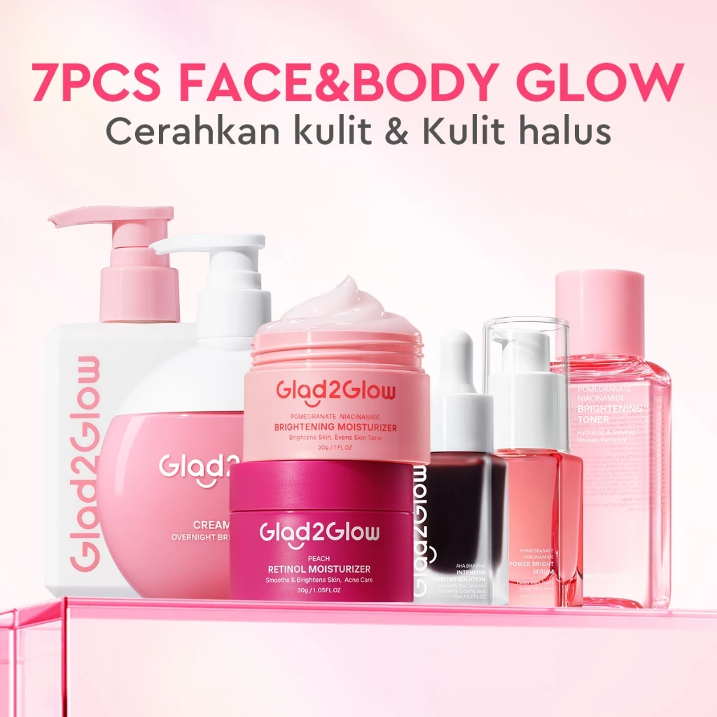 Glad2Glow Renew Bundle 7-in-1 dengan Diskon 10% Sekarang!