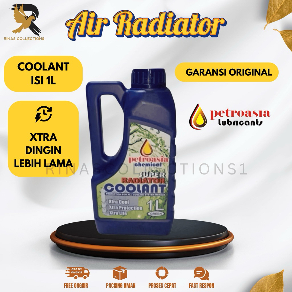 Jual Air Radiator Mobil Motor Coolant SNI Pertamina Chevron PETROASIA 1 ...