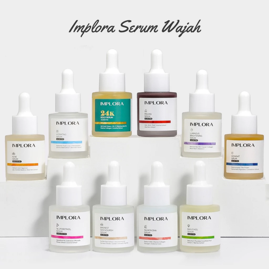 Serum Wajah Implora 20ML untuk Perawatan Kulit dan Kecantikan