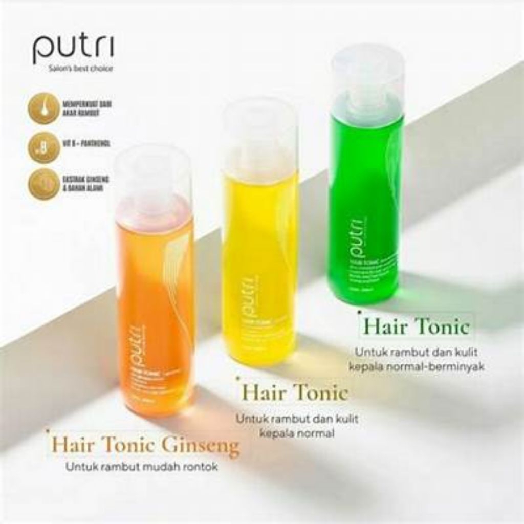 Jual Tonik Rambut Putri Hair Tonic Plus Menthol (200ml) | Shopee Indonesia