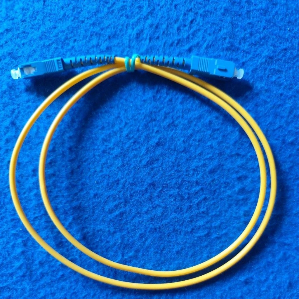 Jual Kabel Fiber Optic Patchcore sc upc 1M | Shopee Indonesia