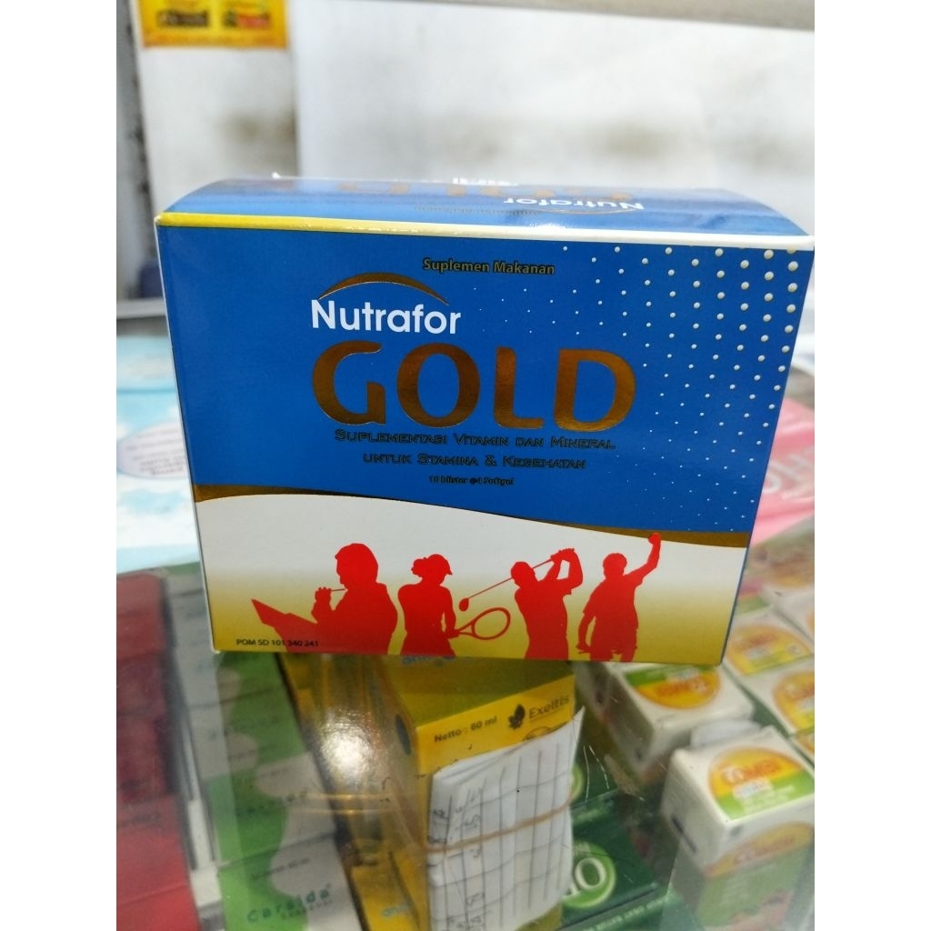 Jual Multivitamin Nutrafor Gold | Shopee Indonesia