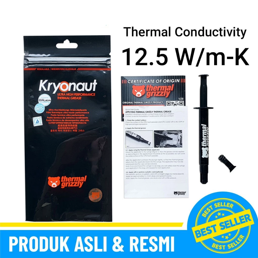 Thermal Grizzly Kryonaut Laptop ADVAN WorkPro