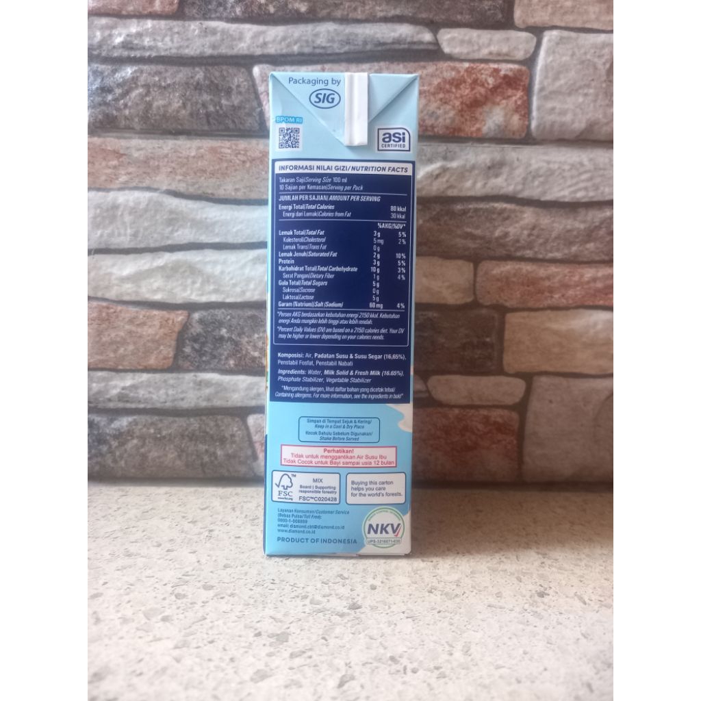 Jual Diamond All Purpose Milk 1 Liter | Shopee Indonesia