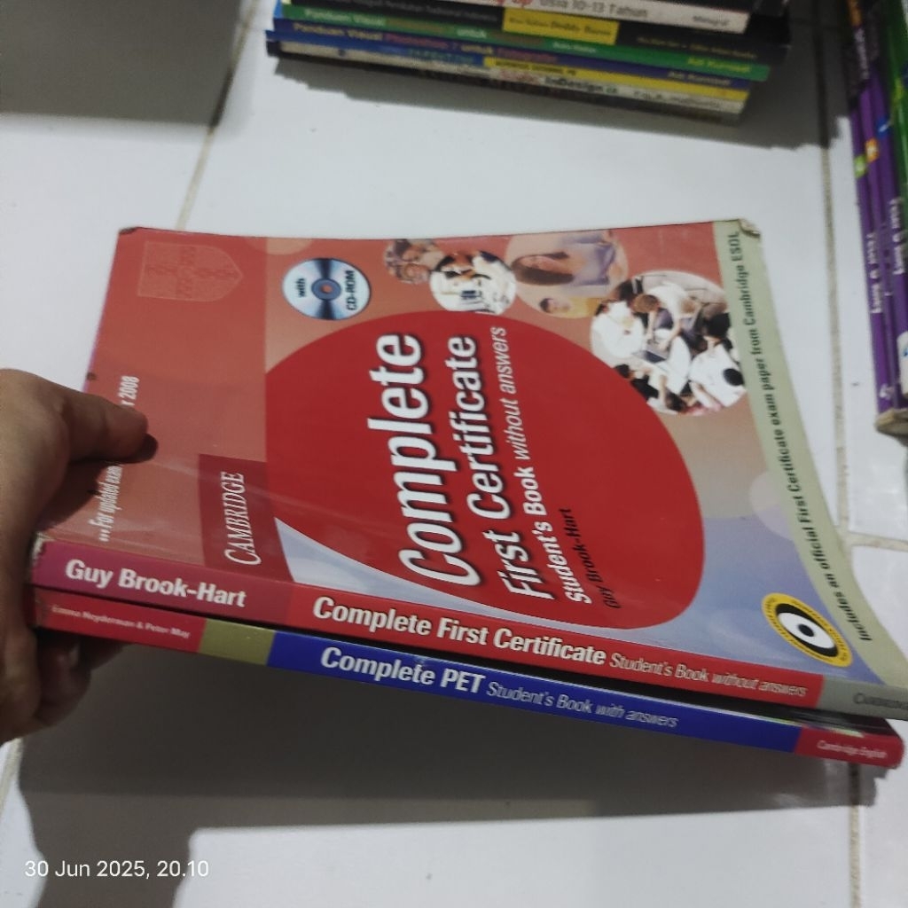 Jual BUKU CAMBRIDGE COMPLETE PET- CAMBRIDGE ENGLISH COMPLETE FIRST ...