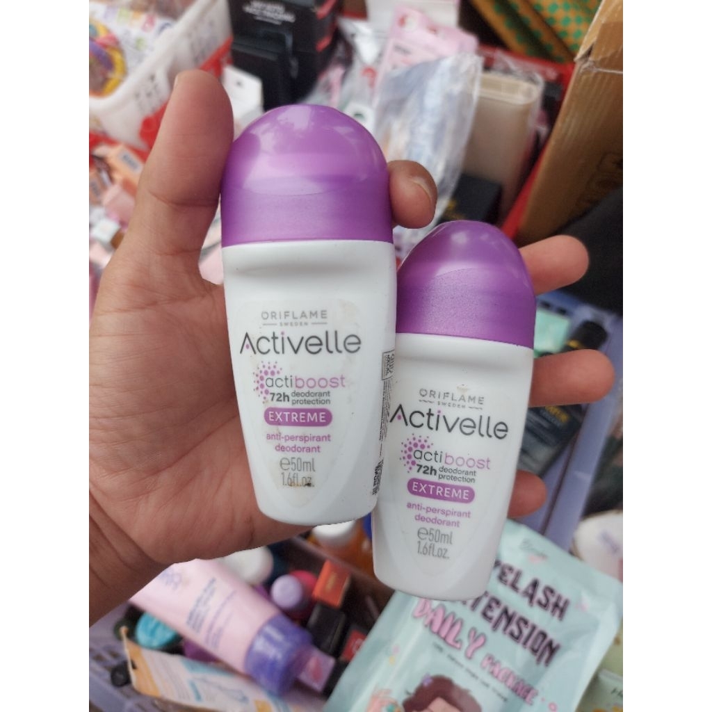 Jual Activelle Antiperspirant Extreme/Invisible Fresh/Comfort RollOn ...
