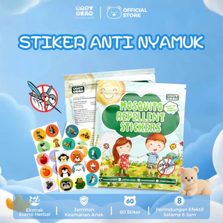Baby Bear 100% Natural Mosquito Repellent Patches | Pita Pengusir Nyamuk Mengusir Nyamuk AlamiK