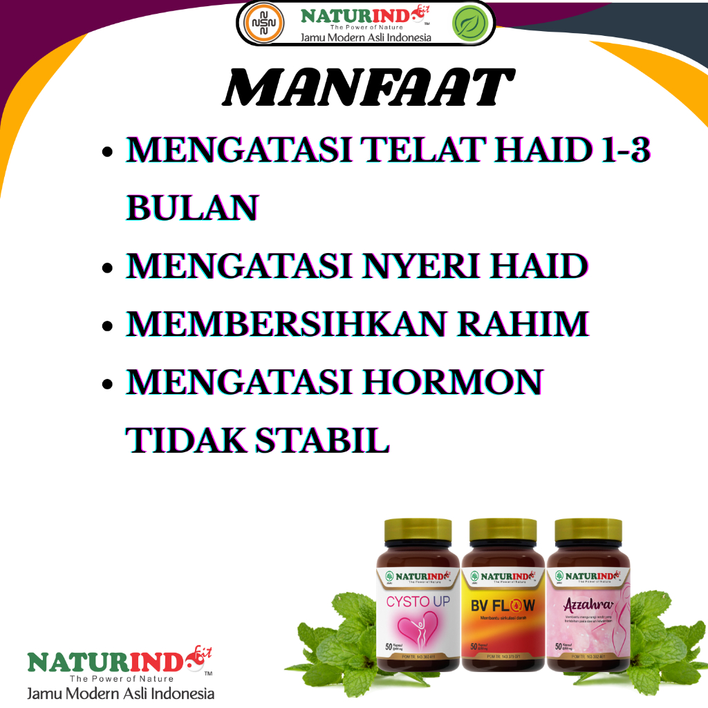 Jual Obat Herbal Pelancar Telat Haid 1 2 3 4 Bulan Terlambat Datang ...
