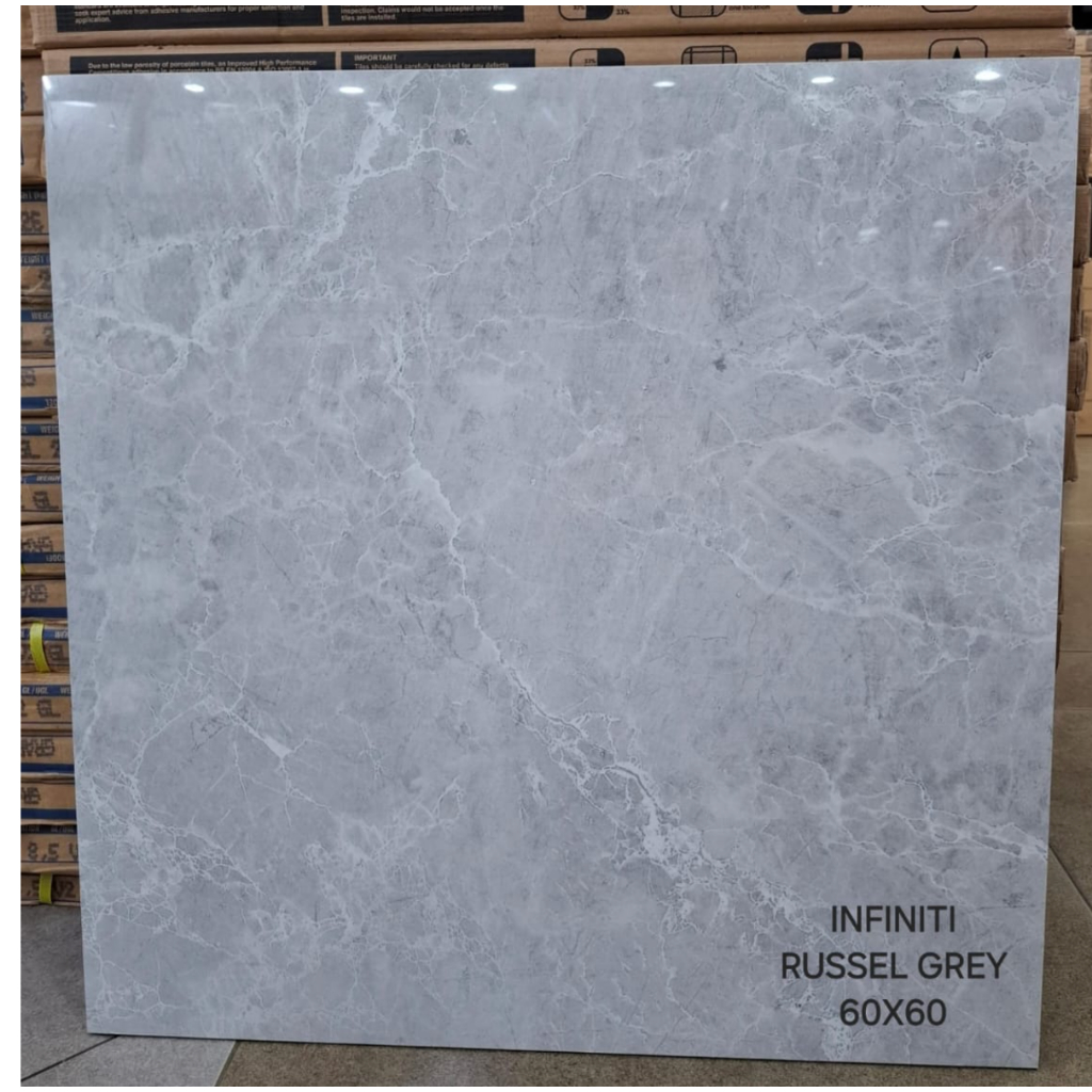 Jual INFINITY GRANIT TILE RUSSEL GREY 60X60 KW1 GLAZED POLISHED ...
