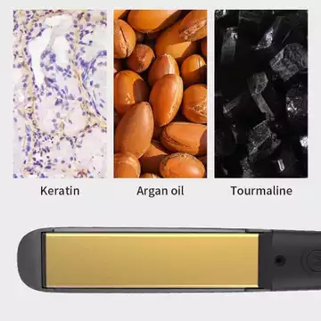 LIVCHIC LS303 Catokan Rambut Tourmaline Keramik 2 IN 1 Pelurus Dan Curly Hair Straightener