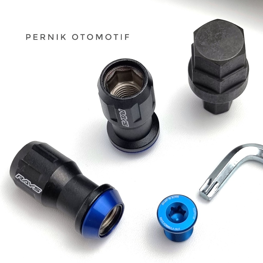 Jual RAYS Formula Nut FN II M12 x 1.5 Mur Baut Roda LugNut Racing ...
