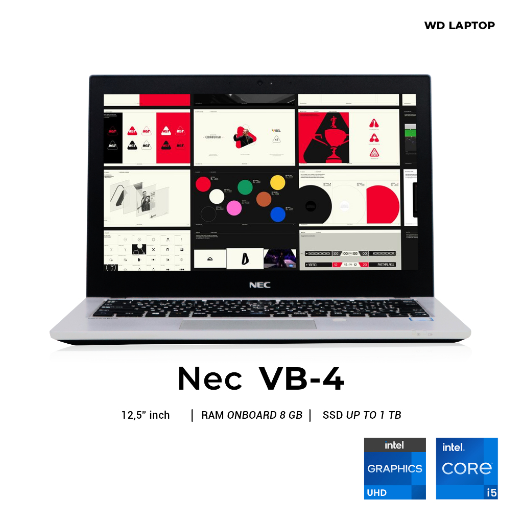 Jual Laptop Nec Versa Pro VB-4 Intel Core I5 Gen 8 I Ram 8 Gb Ssd