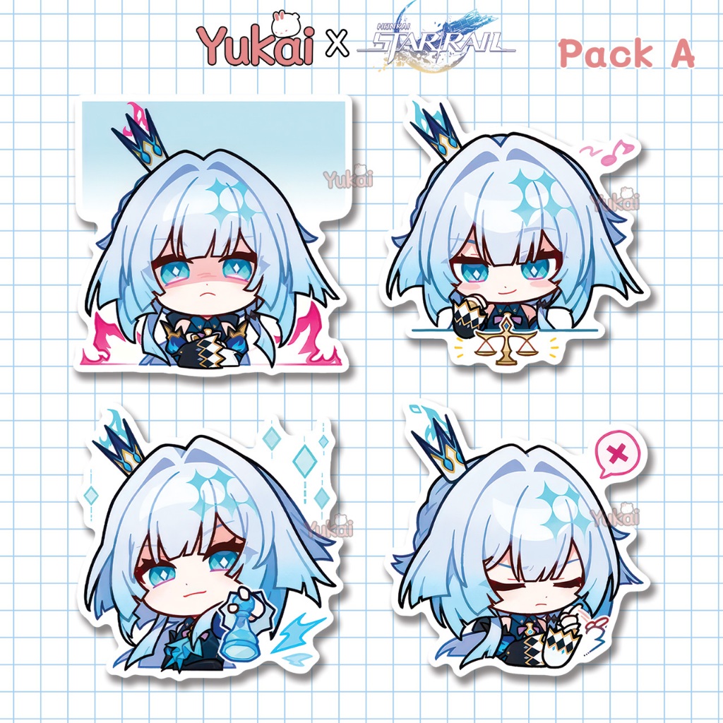 Jual Stiker Cerydra Honkai Star Rail (HSR) Premium - Sticker Pack Anime ...