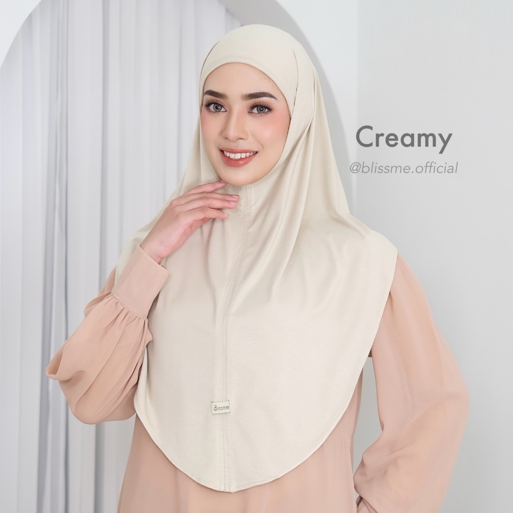 Blissme Meggie Bergo Inner Hijab Kaos Rayon Premium
