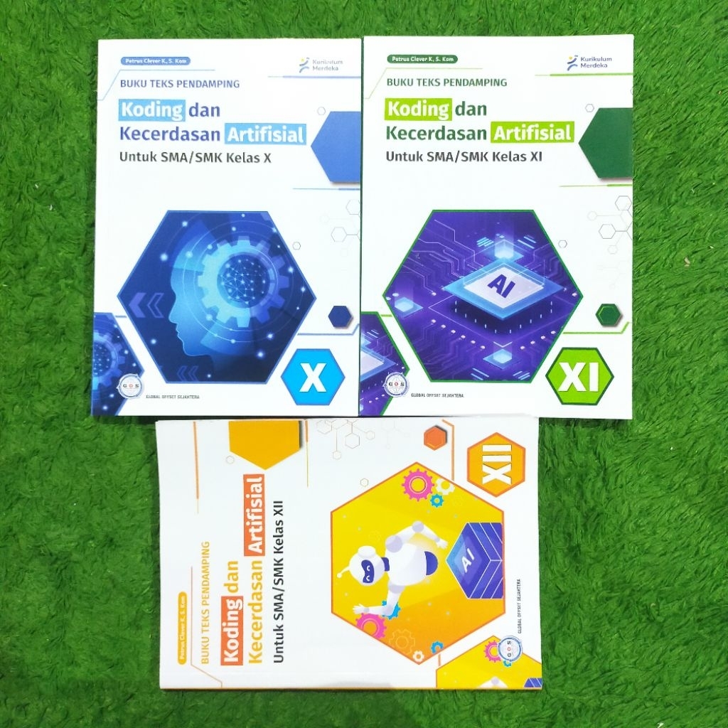 Jual ORIGINAL BUKU TEKS PENDAMPING KODING DAN KECERDASAN ARTIFISIAL ...