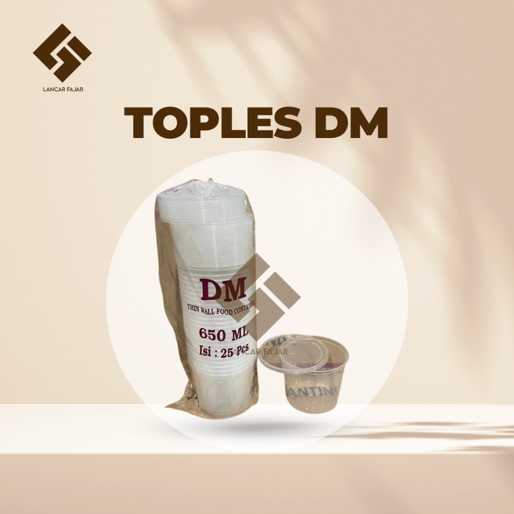 Jual [25 biji] toples 650 round