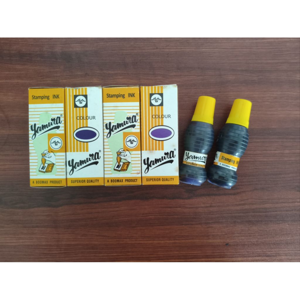Jual YAMURA STAMPING INK / TINTA STANDARD YAMURA / TINTA STEMPEL, UNGU ...