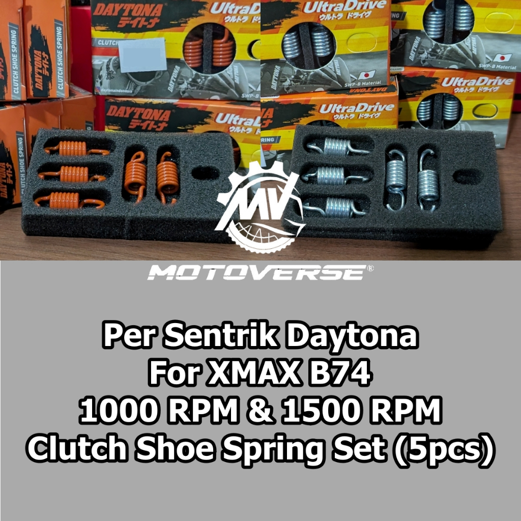 Jual Per Sentri XMAX Daytona 1000 RPM 1500RPM Yamaha X-MAX B74 Per ...