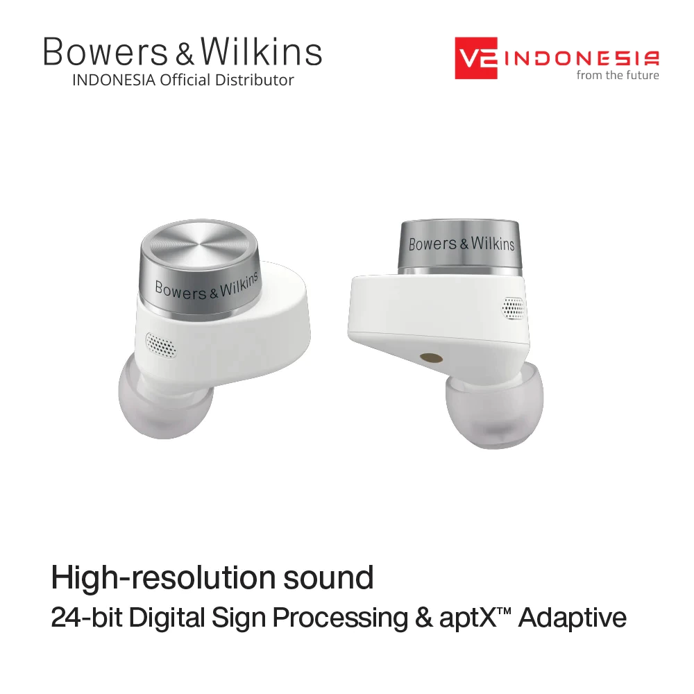 Bowers & Wilkins B&W Pi7 S2 In-ear True Wireless earbuds - Canvas White