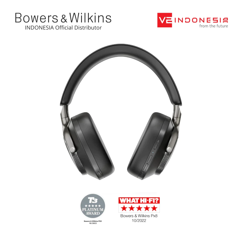 Bowers & Wilkins B&W Px8 Over-ear noise-canceling headphones - Black
