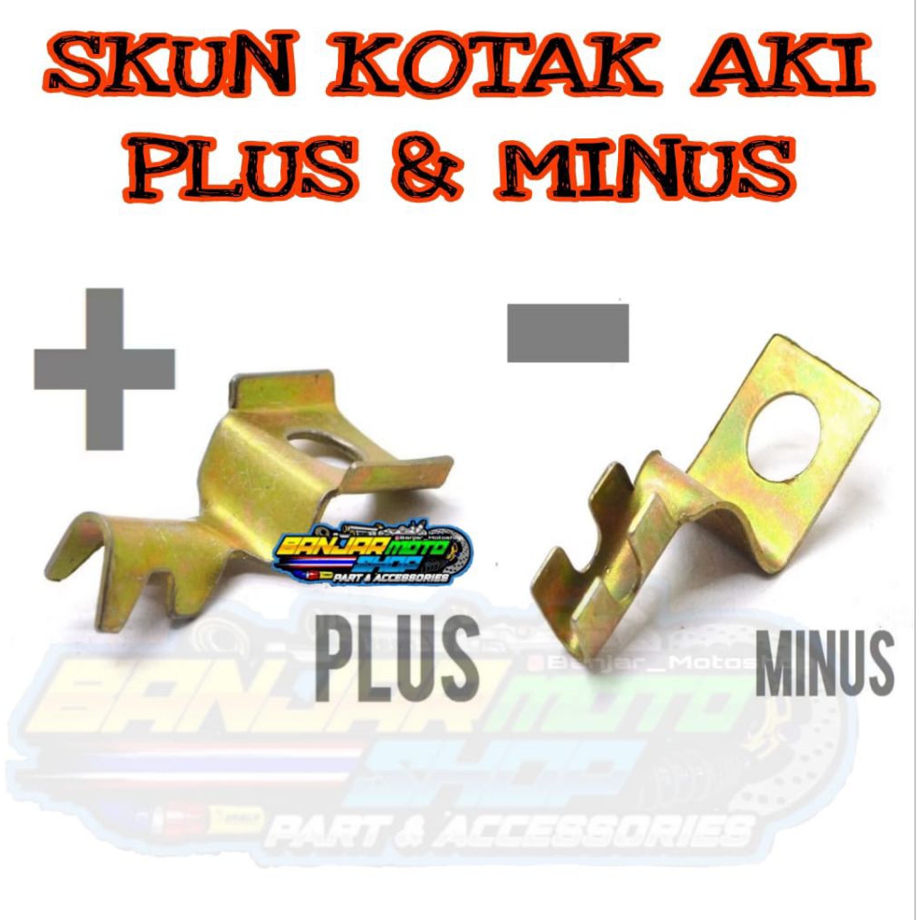 Jual Skun Aki Kotak Plus dan Minus / Skun Terminal Kabel / Skun Baut ...