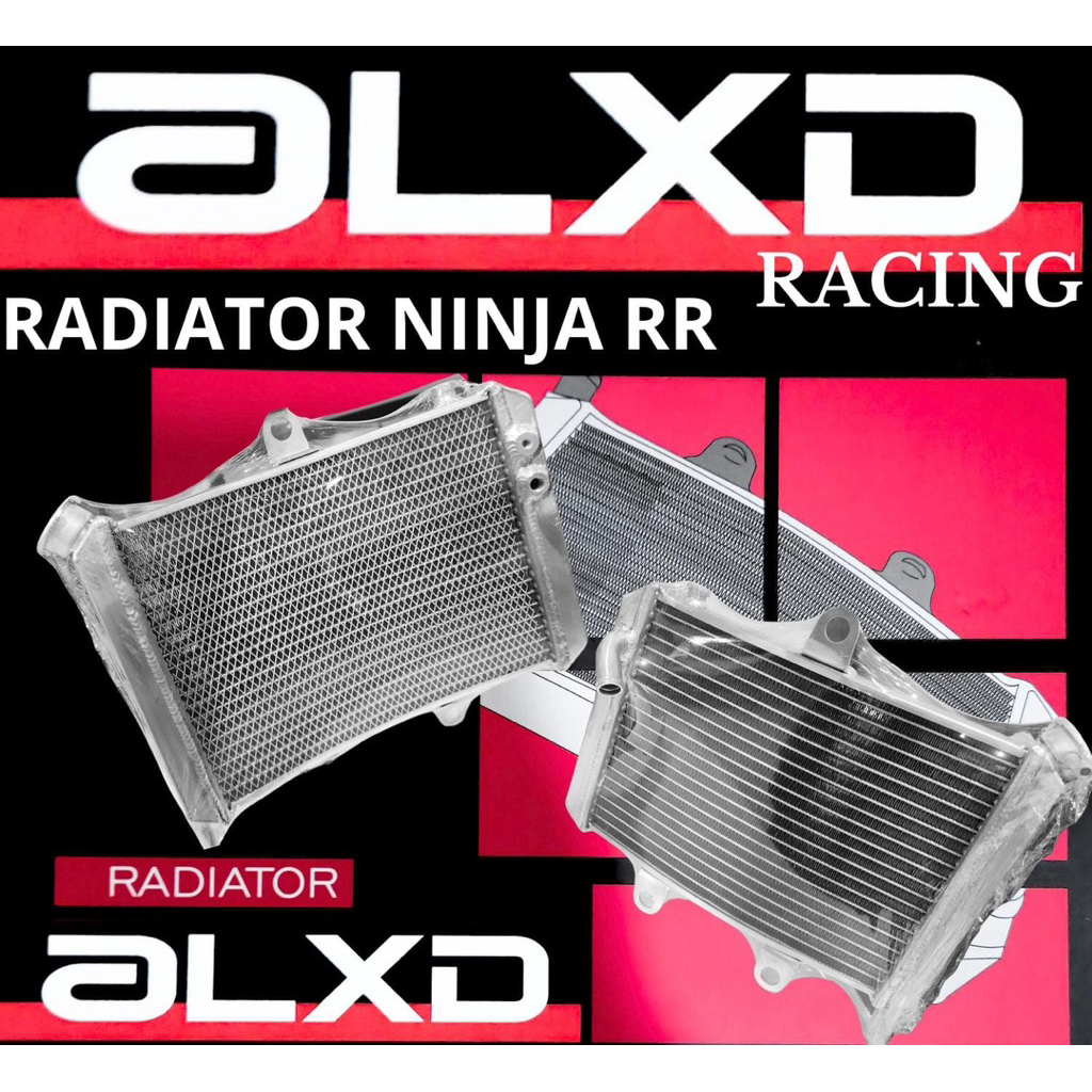 Jual RADIATOR ALUMINIUM ALXD RACING NINJA RR DAN NINJA SS | Shopee ...