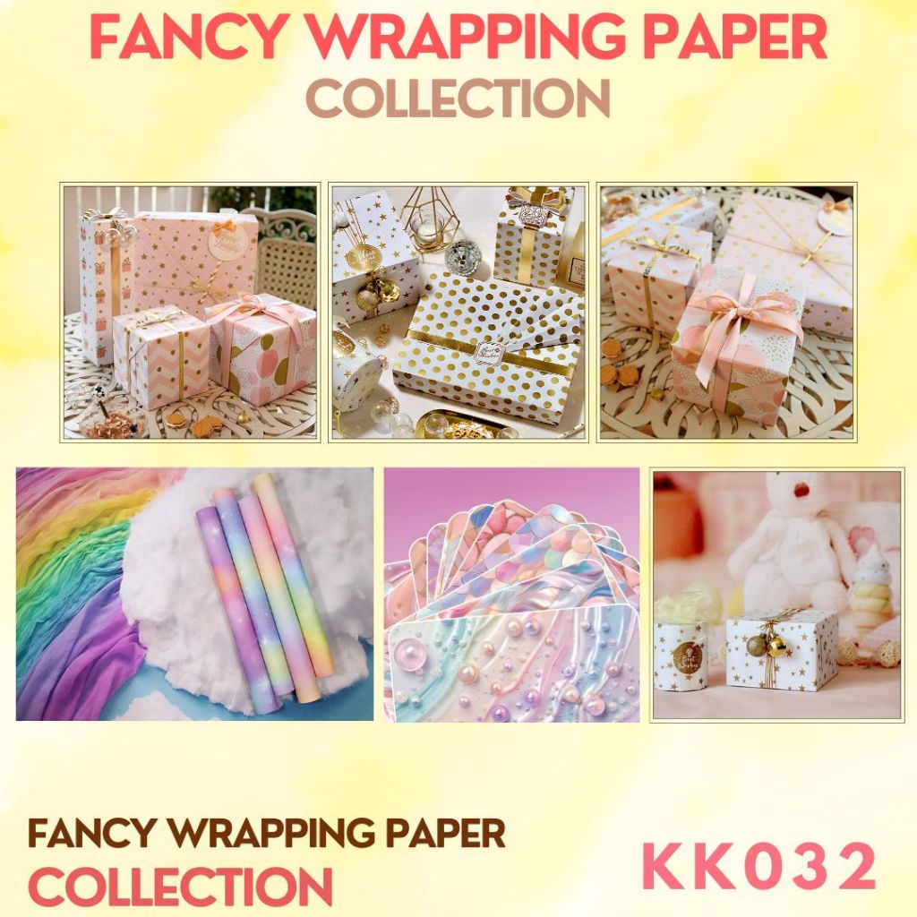 Jual Kertas Kado Wrapping Paper Fancy Art Paper Gift Hadiah Bungkus ...