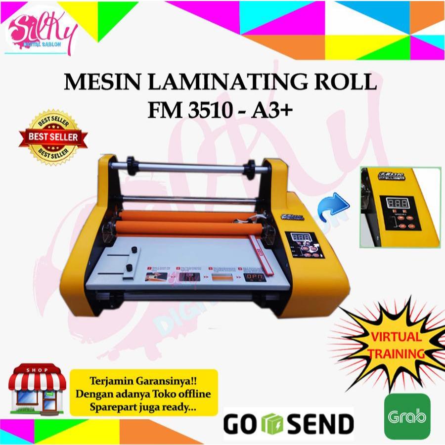 Jual Mesin Laminating Roll FM 3510/Mesin Laminator Roll 2 Sisi FM3510 ...