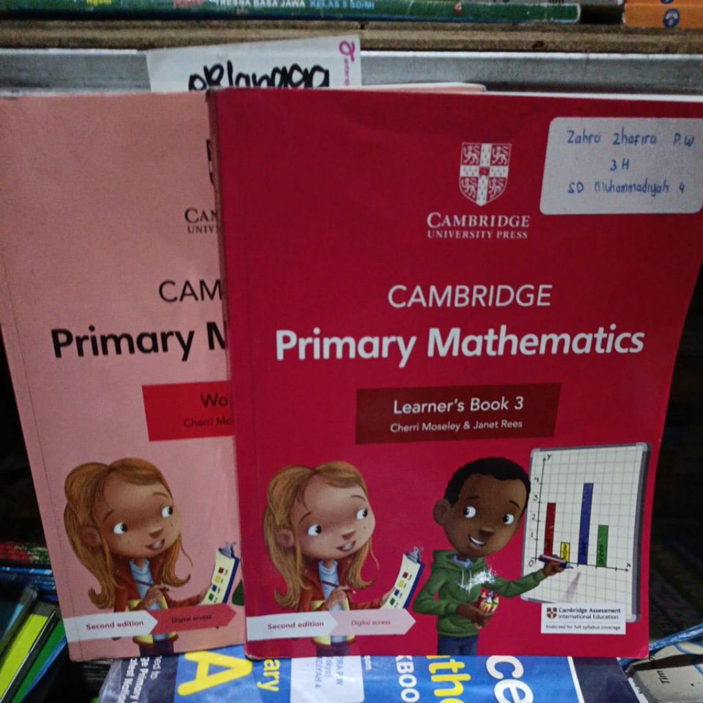 Jual cambridge primary mathematics learner's & workbook 3 | Shopee ...