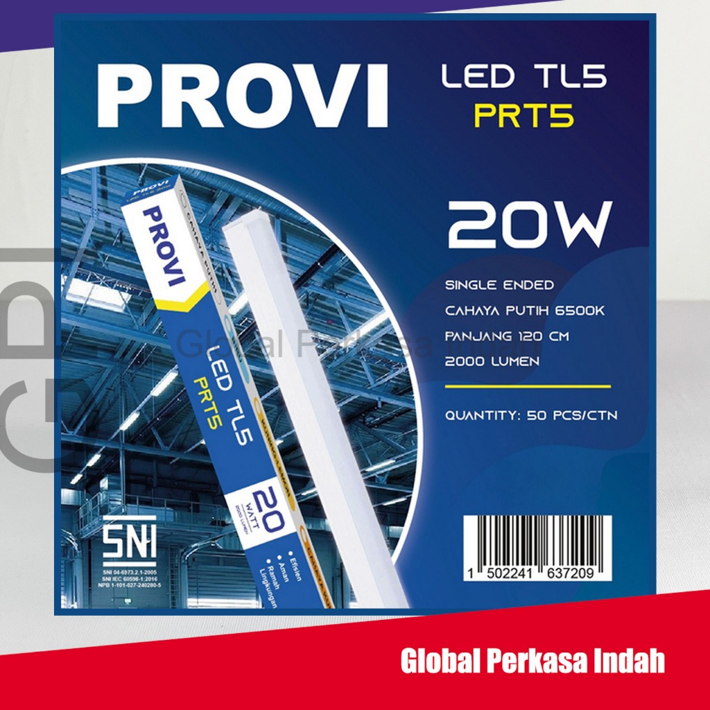 Jual PROVI Lampu TL Led T5 Neon Tube Light Putih 20W 120cm | Shopee ...
