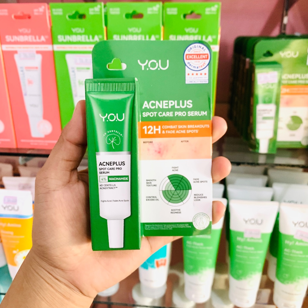 Jual O.U Acneplus Spot Care Pro Serum 4% Niacinamide 15g | Shopee Indonesia